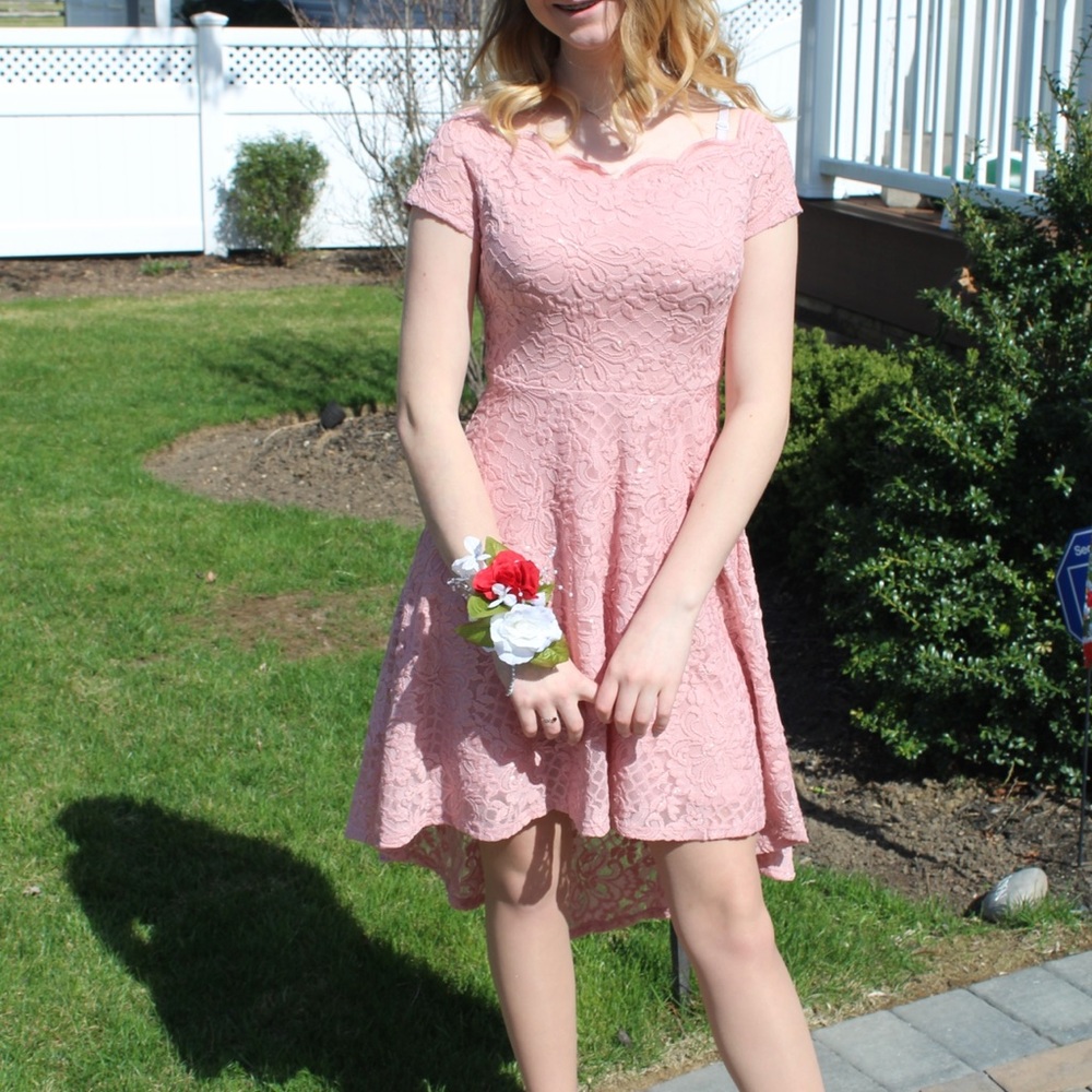 Pink city studio dress